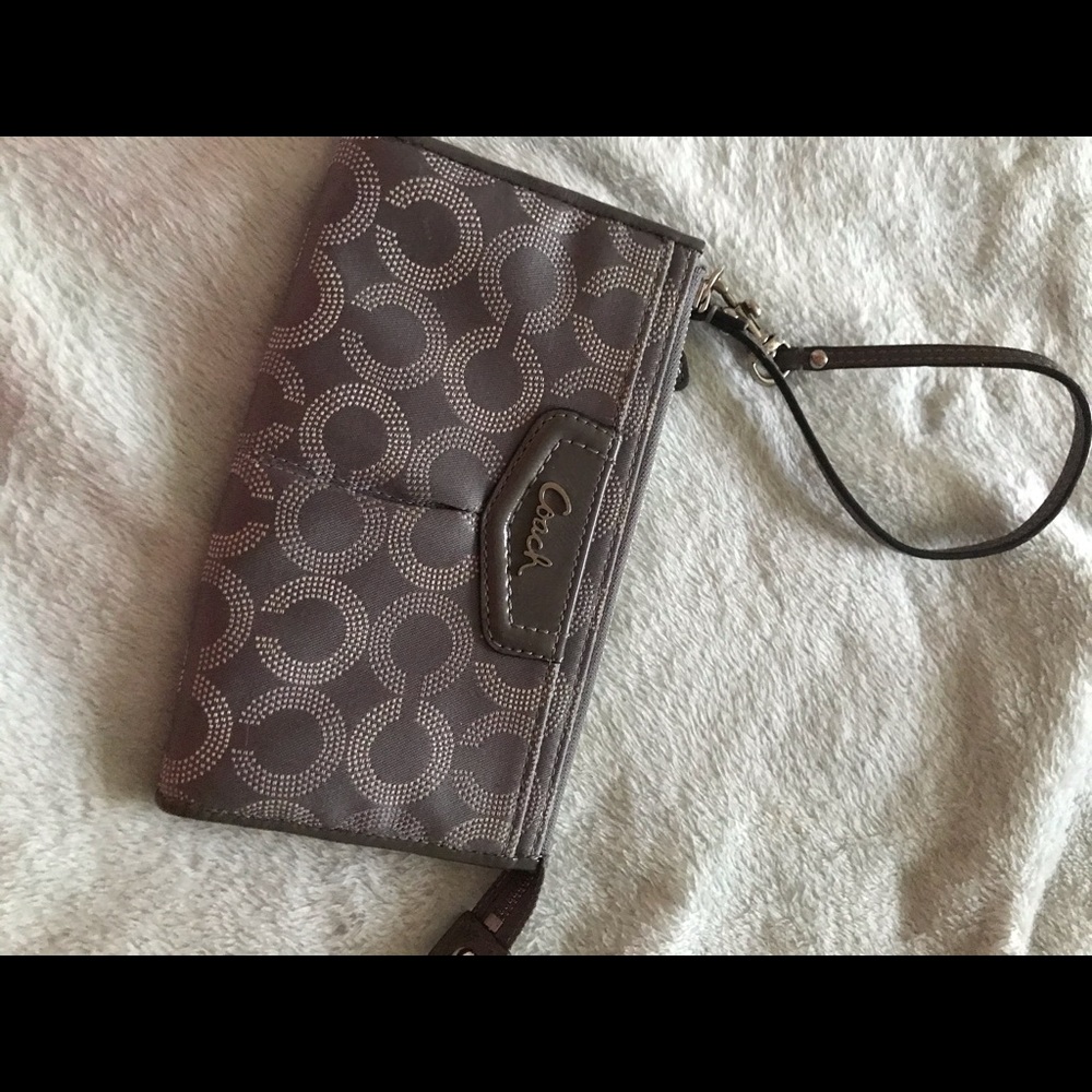 Coach wristlet